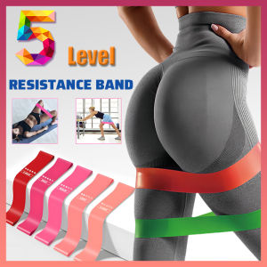 Training Resistance Bands Exercise Loops Elastic Yoga Band Weight Loss Squad Workout Tension Band Training Rubber 1set