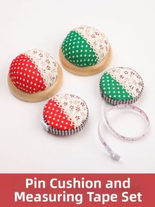 QINGPIN | Half Round Pin Cushion with Mini Measuring Tape