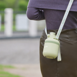 Portable Smart Temperature Control Small Pumpkin Design Electric Water Kettle Travel Heating Cup 2401 Double Layer Insulation