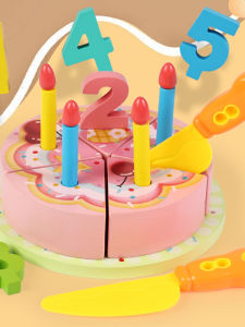 Bộ Đồ Chơi Nhà Bếp Giả Vờ Cho Trẻ Em Đồ Ăn Sinh Nhật Giả Vờ Đồ Chơi Ngọt Ngào Cho Bé Gái Bộ Đồ Chơi 3-6 Tuổi Quà Tặng