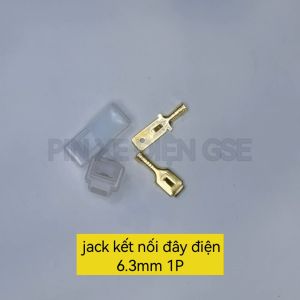 combo 5 Jack kết nối dây điện 1P loại 6.3mm dành cho ô tô xe máy cao cấp(gồm đầu ghim)