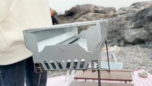 Portable BBQ set outdoor camping BBQ grill barbecue stove BBQ Grill portable charcoal barbecue kebabs foldable 户外烧烤炉