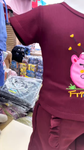 Miss Mini 2340-B Kids Fashion Cewek Setelan Celana Pendek Anak Perempuan 1 2 3 4 5 6 7 8 Tahun