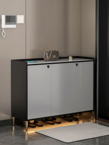 Lockable High Capacity Multi-level Shoe Cabinet