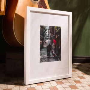 Large Wall-Mounted Solid Wood Picture Frame 16 Inch 24 Inch 36 Inch Certificate Framing Puzzle Frame Any Size Outer Frame