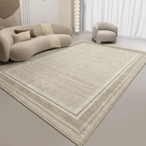 Modern Minimalist High Quality Gray Shag Carpet