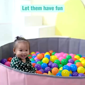 Yokohama Safe Non-toxic Ocean Balls Stress Toys for Kids Baby Crawl Play Balls Colorful for Playpen