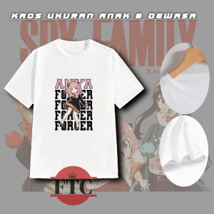 kaos anak anya forger/kaos spy x family/kaos anak perempuan spy x family anya/kaos anime murah