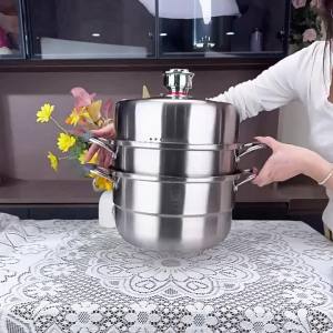 KBH | Stainless Steel Food Grade Home Steamer Timer