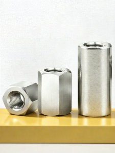 BAIRUITE | Threaded Hex Extended Coupling Nut Rod Screw Connecting Column