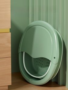 Foldable Luxury Foot Bath Tub Leg Massage Household Foot Soaking Bucket Plastic Material with Cover Nordic Style Foot Spa Bucket