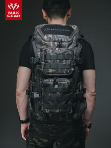 Maxgear Dark Star Tactical Backpack Mens Work Clothing Backpack Military Fans Outdoor Casual Travel Large Capacity Hiking Backpack