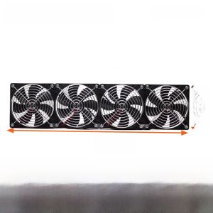 Quạt Tản Nhiệt Máy Tính Bằng Thép Không Gỉ Ultra Silent 12CM Cung Cấp Công Suất Cao Cho Máy Tính Để Bàn Và Điện Thoại Di Động