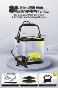 BENNUO | Foldable Portable Wear-resistant Water Bucket Fishing Bucket