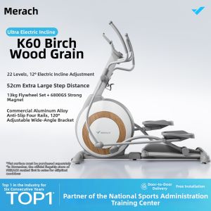 Merach | Silent Smart Home Commercial Elliptical Trainer