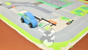 Tender Leaf Toys ของเล่นไม้ ของเล่นเสริมพัฒนาการ ชุดพรมในเมือง Town Playmat