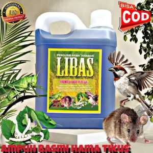 LIBAS 1 LITER Paling laris - BELI 5 GRATIS 1 Pestisida Insektisida Pembasmi Hama tikus dan belalang