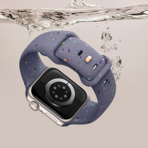 Dành Cho Dây Đeo Apple Watch 45mm 41mm 42mm 38mm 44mm 40mm 49mm Nam Nữ Dây Đeo Tay Thể Thao Silicon Thoáng Khí Thay Thế Cho IWatch Watch Series 11 9 8 7 6 5 4 3 2 1 SE Ultra SE 3/ultra 3