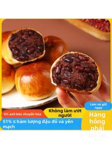 Bánh Mì Kẹp Đậu Đỏ Hạt Bo Job và Sắn Dinh Dưỡng