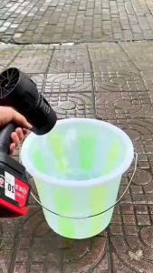 Quạt lau bụi bằng điện Máy thổi khí cầm tay Quạt mạnh mẽ có thể điều chỉnh để làm sạch máy tính sân vườn ô tô (không có pin)