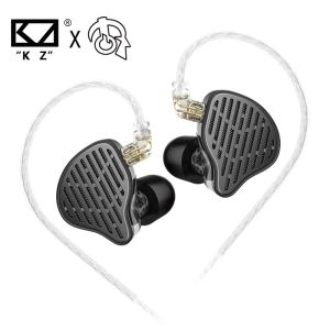 KZ X HBB PR2 flat Drive Dual Cavity Unit Headphones Music Headphones HiFi Bass Monitor Earbuds Sport Headset