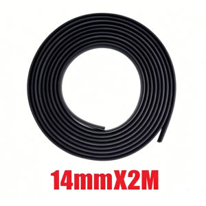 Universal T Shape Auto Seal Strip 2M 4M Roof Rail Windshield Rubber Strip Dustproof Windproof DIY Installation