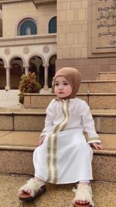 Abaya Mecca Kids Gamis Drres Abaya  Anak Anak Muslim NEW REALPICK