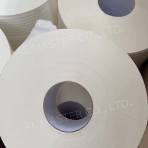 [กรุณาสั่งซื้อ Order ละ 1 ลัง]  กระดาษชำระม้วนใหญ่ JRT Acsept หนา 1 ชั้น Virgin 100%