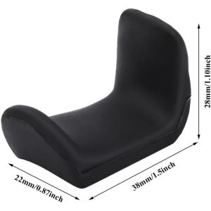 Rubber Thumb Rest Comfortable Cushion for Clarinet Oboe Finger Support Pad for Musicians Professionals Practice Performance