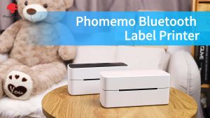 Phomemo 241BT USB/Bluetooth Thermal Printer for WaybillShipping LabelBarcodeSticker