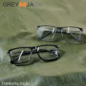 Grey Jack Kacamata Antiradiasi Blueray Style Kotak Bisa Minus Anti Radiasi Blueray Photocromic Bluceromic New Simple Kekinian 8309