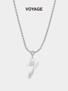 ZHENGZHAO | Number 7 Titanium Steel No Fading Necklace