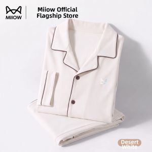 MiiOW | 100% Cotton Mens Sleepwear Set Summer Wear