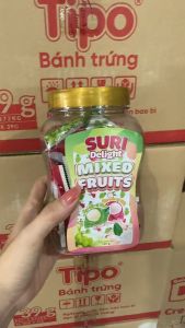 SURI KẸO THẠCH VỊ HOA QUẢ 125G