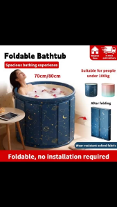 Foldable Bathtub Household Shower Bucket Bathtub Portable Cloth Outdoor Room Adult Hot Spring Spa Childrens Bathtub