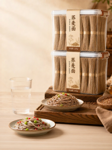 ZHENSHANGZUI | Sugar-free Whole Wheat Buckwheat Noodles 0 Fat