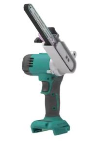 Electric Mini Belt Sander Cordless Sander Polisher Power Tools 5-Speed with Belts for Wood Metal Work for Makita 18V No Battery