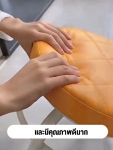 Api สตูลเตี้ยส สตูลเล็กมีล้อ สตูลเตี้ยหมุนได้ 360° เบาะนั่งมีล้อเลื่อน สตูลโซฟาเคลื่อนที่ได้สวยงาม เก้าอี้หมุนได้