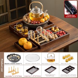 Indoor Electric Tea Set for Floral Teas