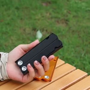 Aluminum Alloy Foldable Portable Hangers For Business Trips Ultra-light Outdoor Camping Accessories