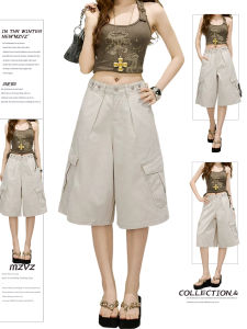 MZVZ | American Style Khaki Workwear Jeans 7 Divisions