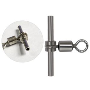 EQUITY 10pcs/set Đường chéo Thùng Đồng Bộ chia Ống xoay câu cá Kết nối 3 chiều Tay áo xoay Đầu đồng chữ thập