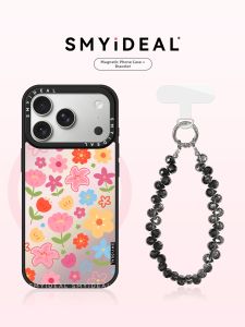 Smyideal | Magnetic Floral Decorated Phone Case