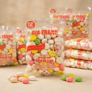 Bánh Men Bi Giòn Thơm – Snack Ăn Vặt Ngon Giòn Xốp Thơm Ngon