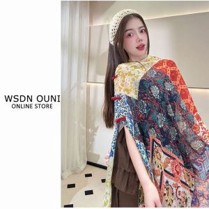 Khăn Choàng Lụa Mỏng Mùa Hè Đa Năng Cho Nữ Khăn Choàng Đi Biển Khăn Choàng Lụa Đa Năng Phụ Kiện Thời Trang Cho Nữ