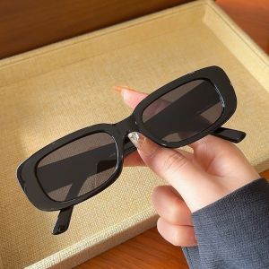 Kính Râm Thời Trang Nữ Phong Cách Hàn Quốc Kính Mắt Hình Chữ Nhật Jenny Fun Dễ Thương Tròng Kính Polycarbonate Chống Phản Chiếu Không Phân Cực