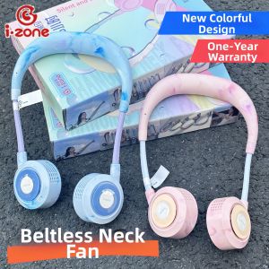 AYIZHUN | Silent Long Battery Life Portable Neck Fan