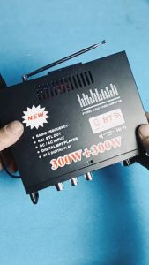 💯🔥🏆SOUNDMILAN แอมป์ขยายเสียง MINI เครื่องขยายเสียง AMPLIFIER ใช้ไฟ12v/220vได้ Bluetooth MP3 USB SD CARD FM รุ่น AV-3322 KBT AUIDO