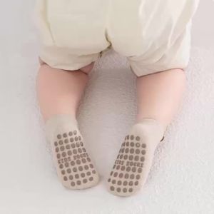 Baby Floor Socks For Girls Boys Soft Cotton Anti Slip Boat Sock 0-5Years Boys Girls Cute Cartoon Footwear Childrens Socks New