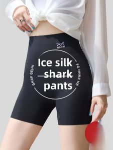 MiiOW | Cat Shark Summer Thin High Waist Black Fitness Yoga Pants Womens Shorts Outerwear Three-Quarter Length Base Layer Running Tights